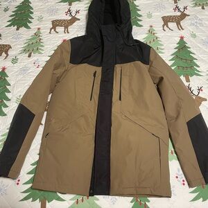 Men's Tan and Black Primark Jacket